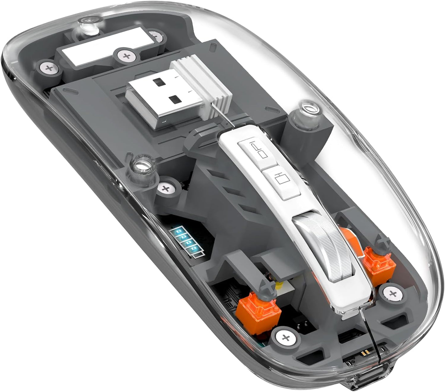 Wireless Transparent Computer Mouse