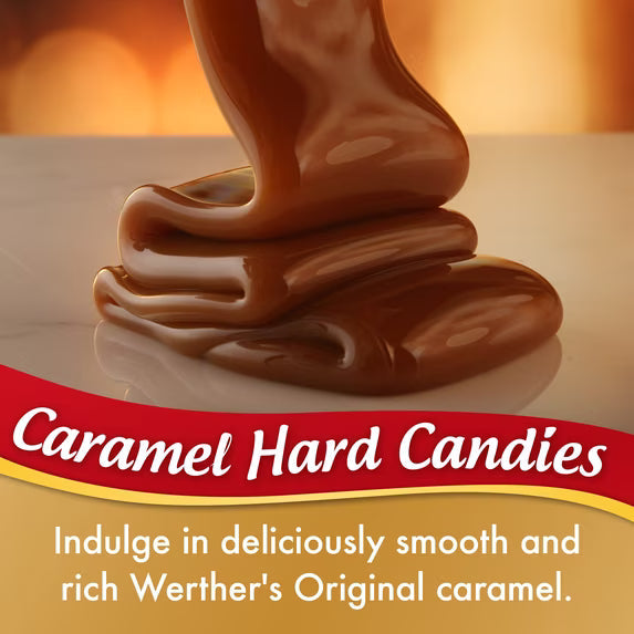2 Packs - Werther's Original Creamy Caramel Filled Candy, 27 oz
