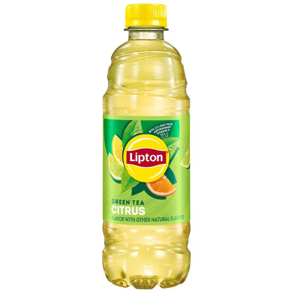 Lipton Green Tea Citrus Iced Tea, 16.9 Fl Oz, 24 Count Pack
