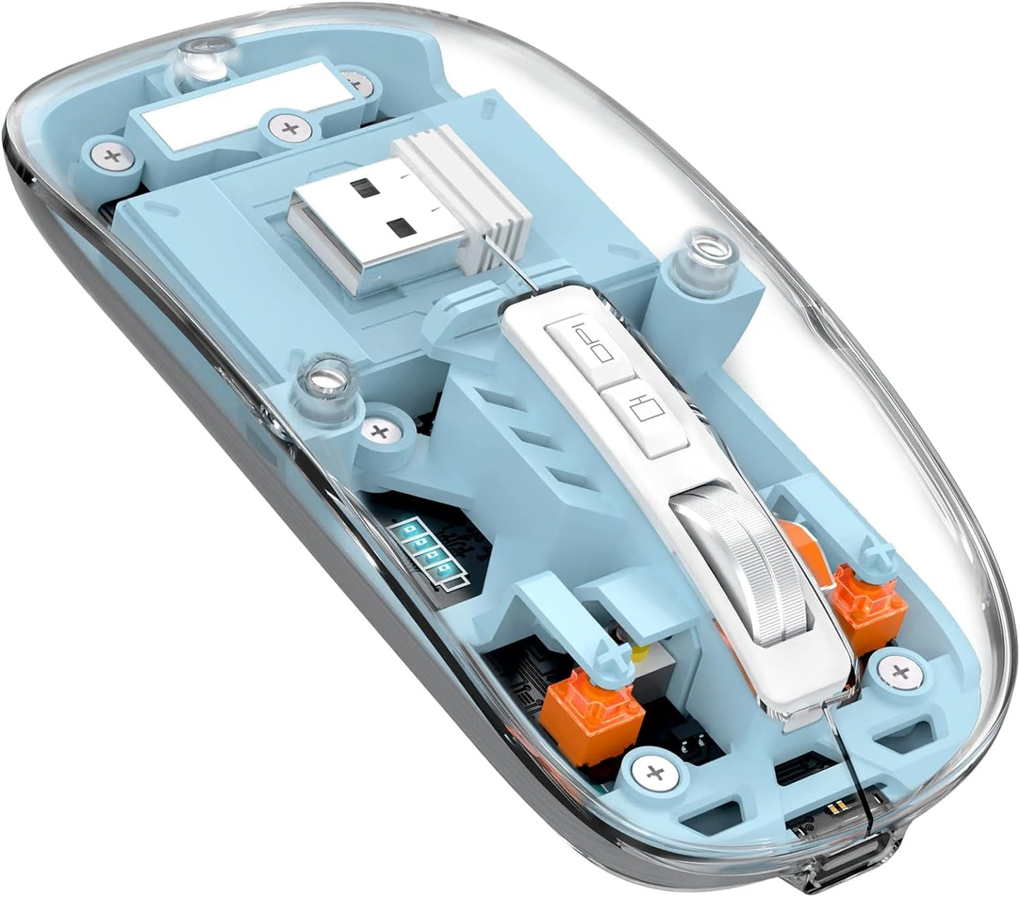 Wireless Transparent Computer Mouse