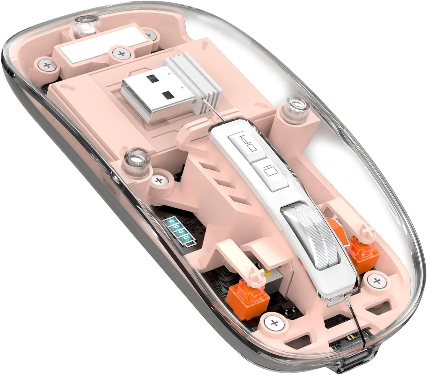 Wireless Transparent Computer Mouse