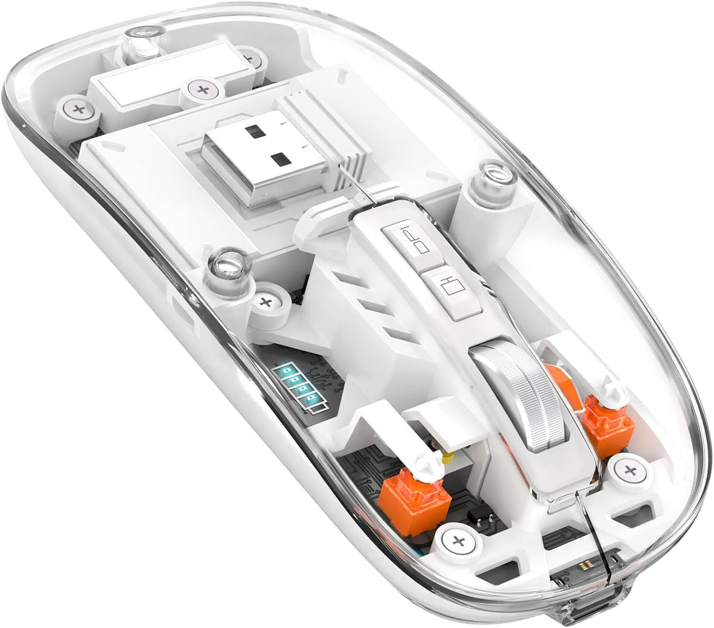 Wireless Transparent Computer Mouse