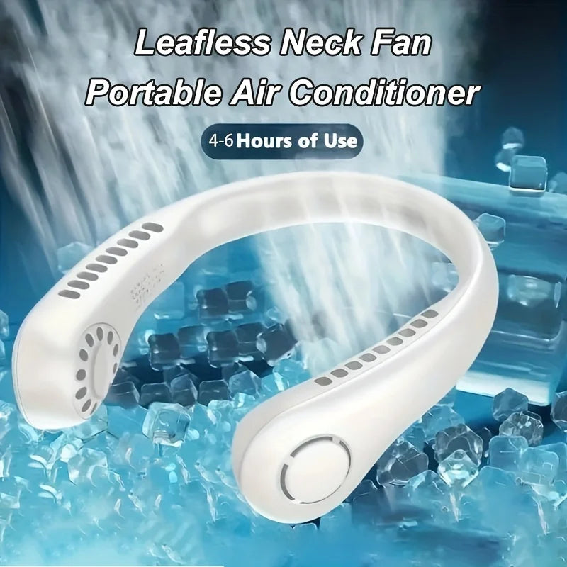 USB Neck Cool Rechargeable Fan