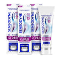 Sensodyne Clinical Repair Whiten & Shine Toothpaste for Sensitivity Relief, 2P